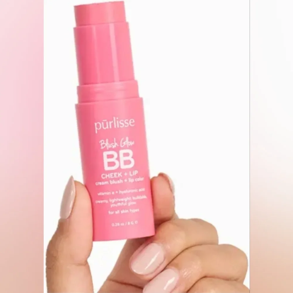 pürlisse Blush Glow BB Cream in Pink Crush, 8g/0.28oz